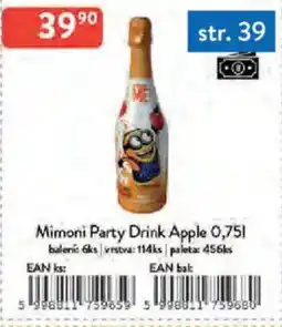 Qanto Mimoni Party Drink Apple nabídka