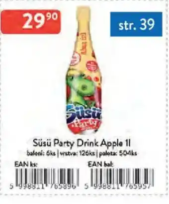 Qanto Süsü Party Drink Apple nabídka