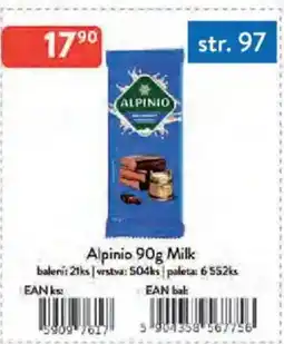Qanto Alpinio Milk nabídka