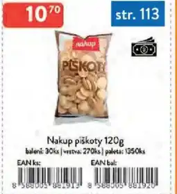 Qanto Nakup piškoty nabídka