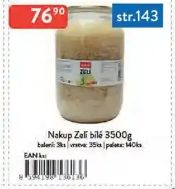 Qanto Nakup Zeli bilé nabídka