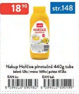Qanto Nakup Hořčice plnotučná tuba nabídka