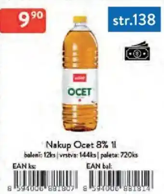 Qanto Nakup Ocet 8% nabídka