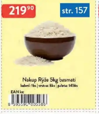 Qanto Nakup Rýže basmati nabídka