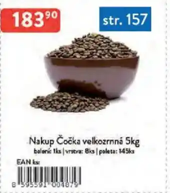 Qanto Nakup Čočka velkozrnná nabídka