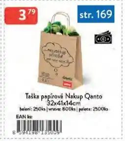 Qanto Taška papírová Nakup Qanto nabídka