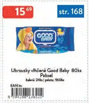 Qanto Ubrousky vlhčené Good Baby nabídka