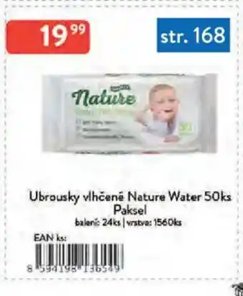 Qanto Ubrousky vlhčené Nature Water nabídka