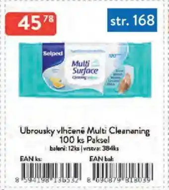 Qanto Ubrousky vlhčené Multi Cleananing nabídka