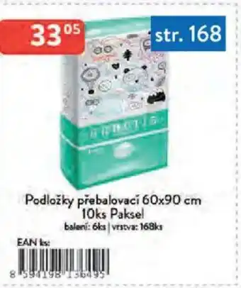 Qanto Podložky přebalovací nabídka