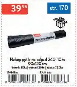 Qanto Nakup pytle na odpad 240 l 10ks nabídka