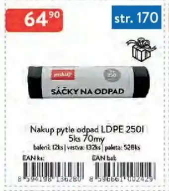 Qanto Nakup pytle odpad LDPE nabídka