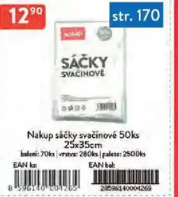 Qanto Nakup sáčky svačinové 50ks nabídka