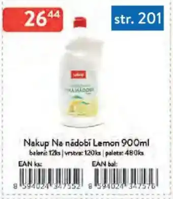 Qanto Nakup Na nádobí Lemon nabídka