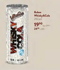 Qanto Bubee Whisky&Cola nabídka