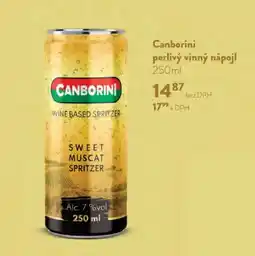 Qanto Canborini perlivý vinný nápoj nabídka