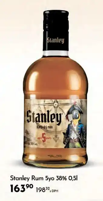 Qanto Stanley Rum 5yo 38% nabídka