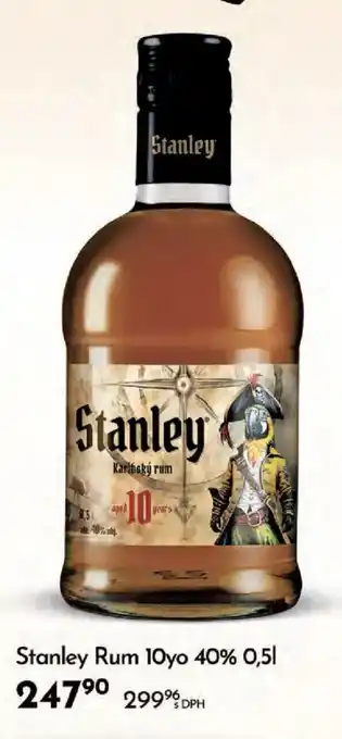 Qanto Stanley Rum 10yo 40% nabídka