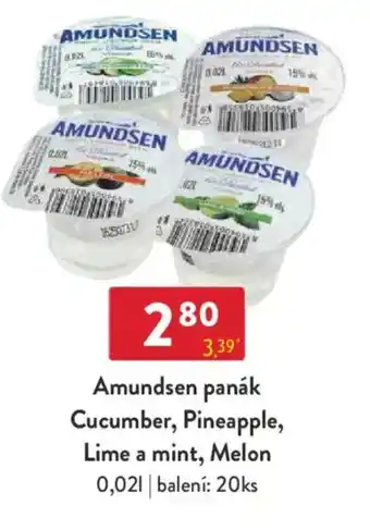 Qanto Amundsen panák Cucumber, Pineapple, Lime a mint, Melon nabídka