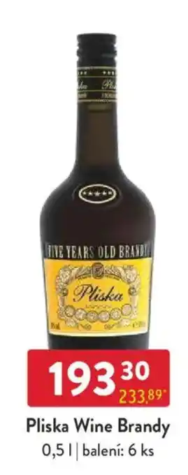 Qanto Pliska Wine Brandy nabídka