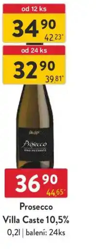 Qanto Prosecco Villa Caste 10,5% nabídka