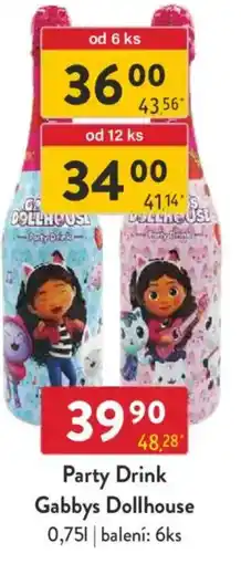 Qanto Party Drink Gabbys Dollhouse nabídka