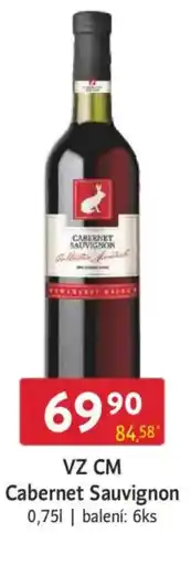 Qanto VZ CM Cabernet Sauvignon nabídka