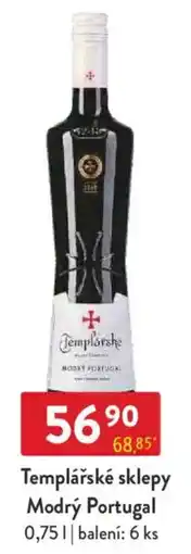 Qanto Templářské sklepy Modrý Portugal nabídka