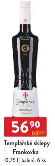 Qanto Templářské sklepy Frankovka nabídka