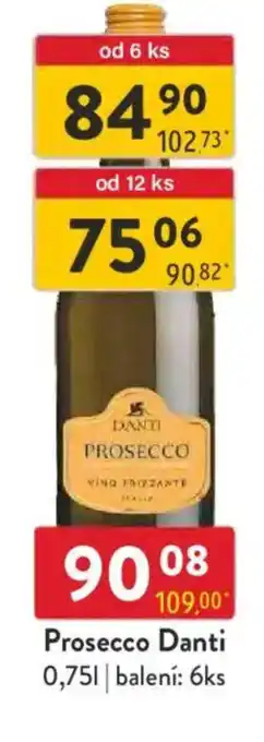Qanto Prosecco Danti nabídka