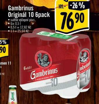 Albert Pivo gambrinus originál 10 nabídka