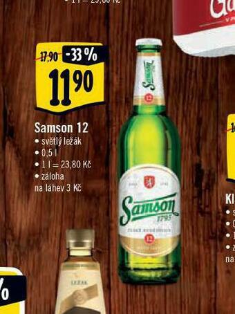 Albert Pivo samson 12 nabídka