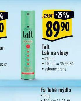Albert Taft lak na vlasy nabídka