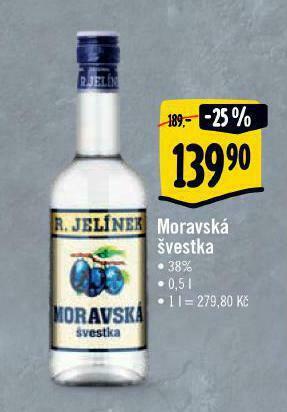 Albert Moravská švestka nabídka
