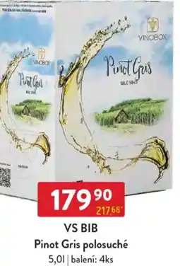 Qanto VS BIB Pinot Gris polosuché nabídka