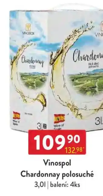 Qanto Vinospol Chardonnay polosuché nabídka