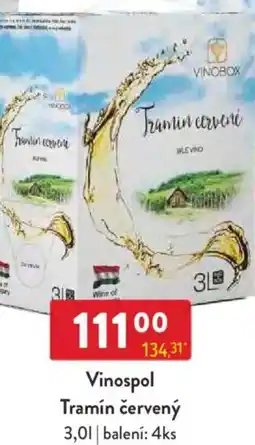 Qanto Vinospol Tramín červený nabídka