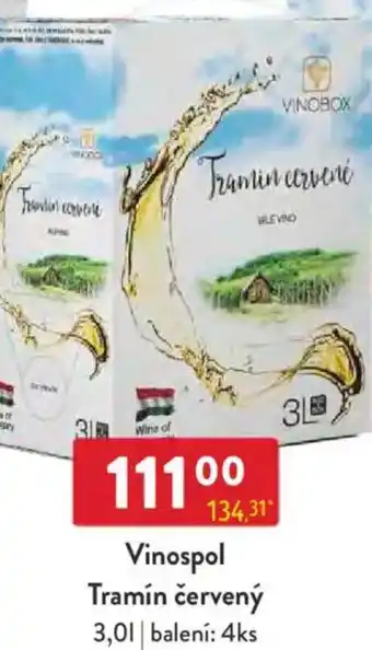 Qanto Vinospol Tramín červený nabídka