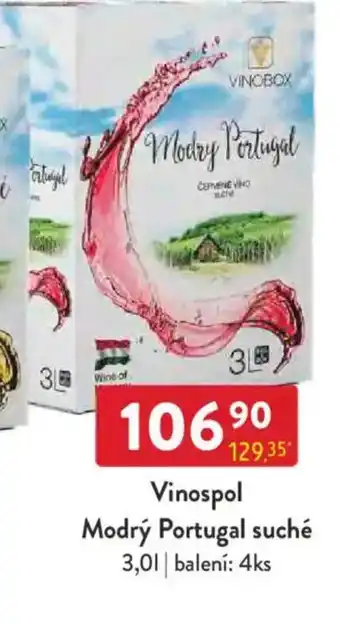 Qanto Vinospol Modrý Portugal suché nabídka