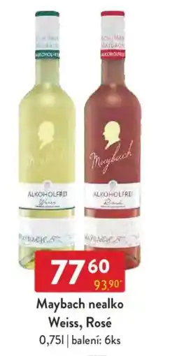 Qanto Maybach nealko Weiss, Rosé nabídka