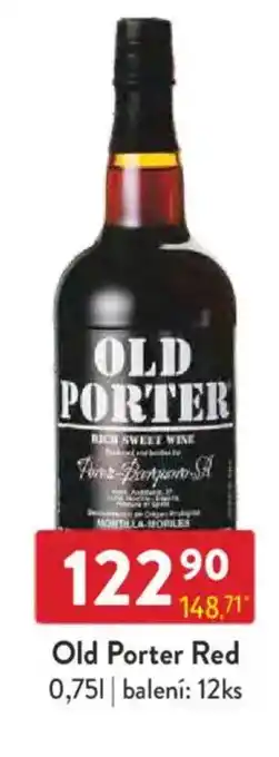 Qanto Old Porter Red nabídka