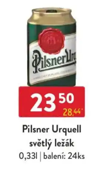 Qanto Pilsner Urquell světlý ležák nabídka