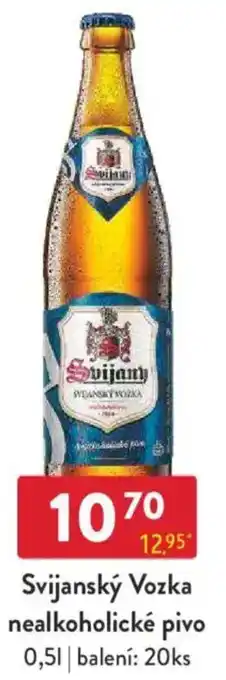 Qanto Svijanský Vozka nealkoholické pivo nabídka