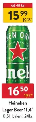 Qanto Heineken Lager Beer 11,4° nabídka