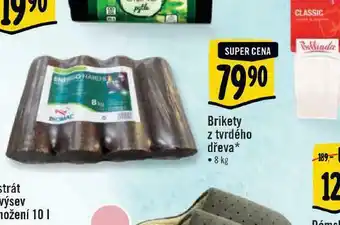 Albert Brikety z tvrdého dřeva nabídka