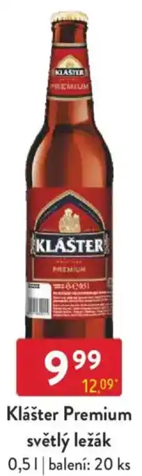 Qanto Klášter Premium světlý ležák nabídka