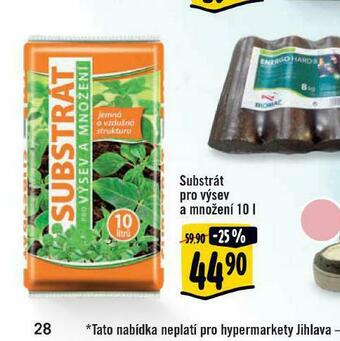 Substrát pro výsev a množení