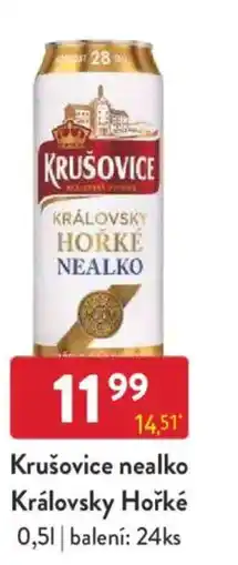 Qanto Krušovice nealko Královsky Hořké nabídka