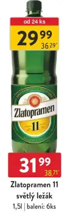 Qanto Zlatopramen 11 světlý ležák nabídka