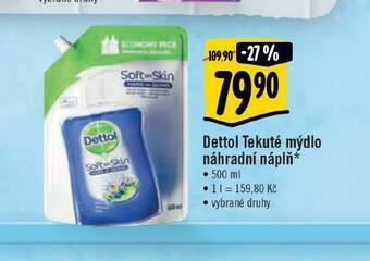 Albert Dettol tekuté mýdlo náhradní náplň nabídka